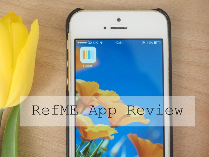 RefME referencing app to help essay writing