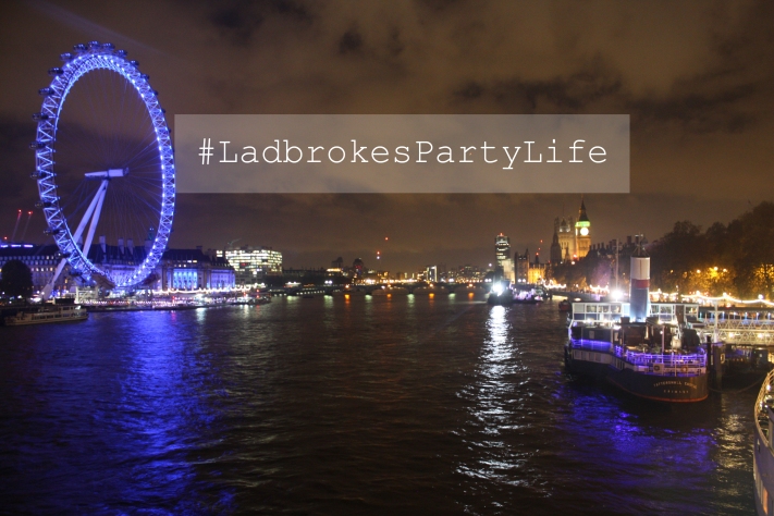 ladbrokes boat party on the thames in London